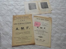 vintage catalogue Radio cabinets A.M.F art meuble francais Ebenisteries TSF 1934