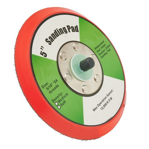 125mm polissage plaque - 125mm, soutien