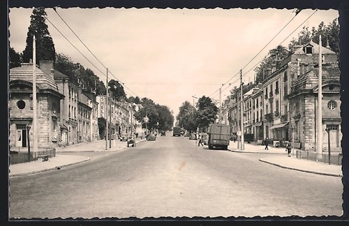 Cpa saint symphorien - saint-symphorien,, avenue