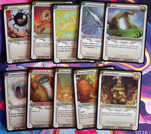 Lot cartes dofus - lot, collection