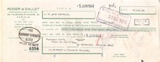1948 ROGER ET GALLET A PARIS -