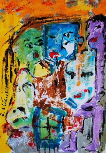 Art brut sur - , papier