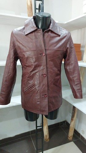 Veste courte cuir habana - en,