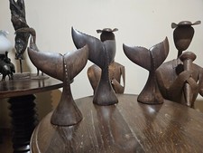 queue baleine bois ébène