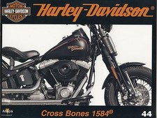 MOTOR CYCLES / UN SIECLE DE HARLEY DAVIDSON / ANNEE 2012 / N° 44 CROSS BONES