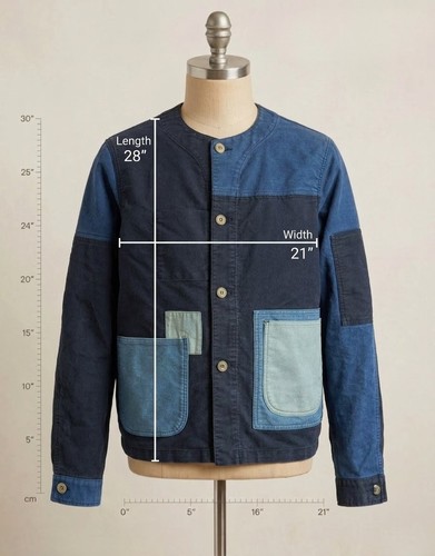 Vintage bleu paname travail - bleu,
