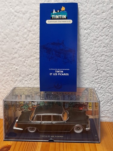 Véhicule miniature tintin - véhicule,