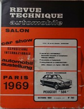 RTA 282 - Peugeot 504 - Opel Rekord et Sprint
