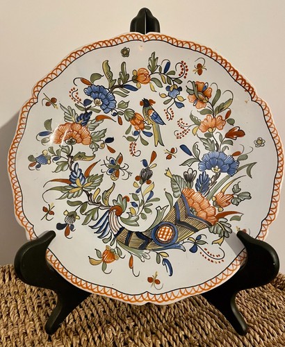 Assiette ancienne style vieux - assiette,