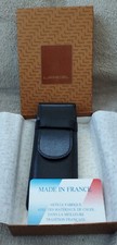 AUTHENTIQUE ETUI CUIR LANCEL POUR STYLOS NEUF DE STOCK Noir Vintage 
