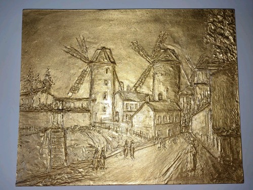Plaque tableau vintage - plaque,