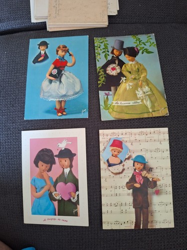 Cartes les poupées - poupées, de