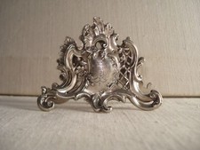 Porte Menu en Argent Orfèvres