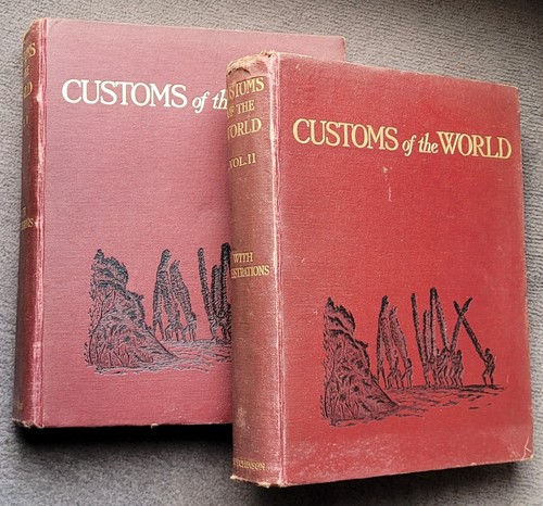 Ethnologie 1912 customs - of, the
