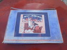 Jeu  Educatif Ancien Le Petit Imprimeur   (    Tampons Encreur