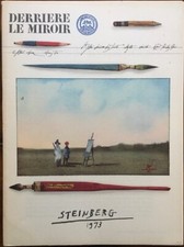STEINBERG derrière le Miroir n°205 1973 MAEGHT éditeur