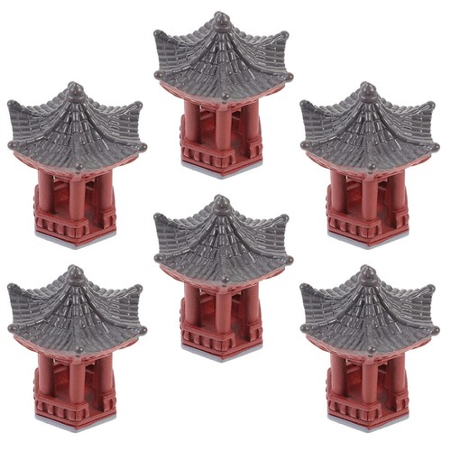 Pcs mini ornements jardin - 6, de