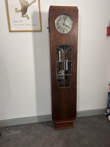 Horloge parquet art deco - de,