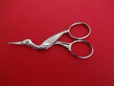 Ciseaux anciens en forme d'oiseau de 3,5 pouces 8,89 cm