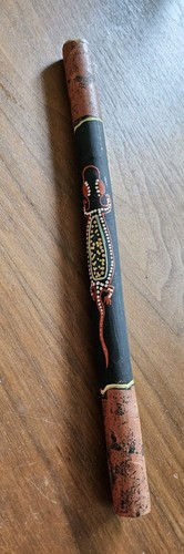 Small didgeridoo dot painted - didgeridoo, dot-painted