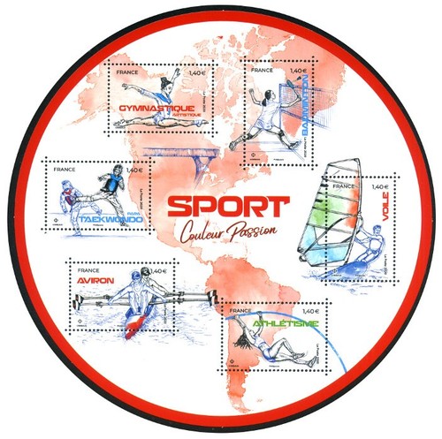 Timbre france f5418 sport - timbre,