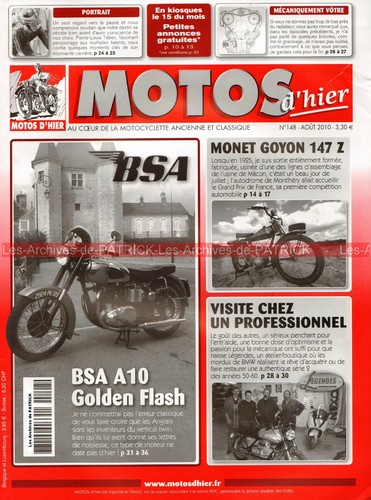 Motos hier 148 - motos, d'hier