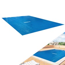 AREBOS Bâche thermique bâche solaire chauffage solaire piscine  3 m x 2 m Bleu