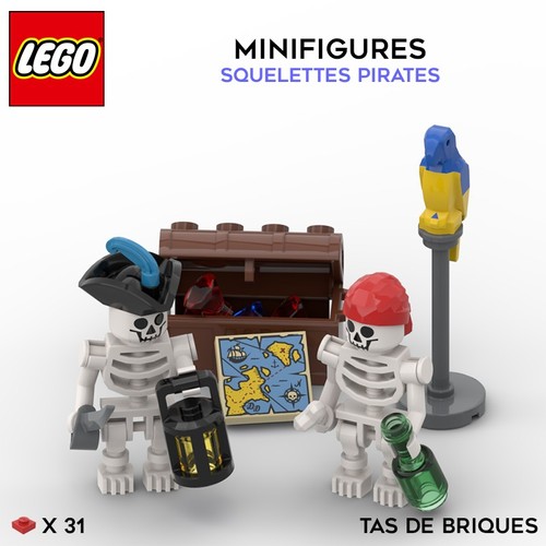 Lego pack de squelettes - lego,