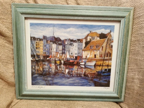 Tableau port d - «, d’honfleur