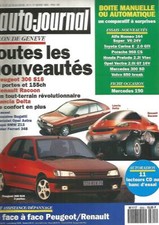 L'AUTO JOURNAL N°04 PEUGEOT 306 S16 / RENAULT RACOON / LANCIA DELTA / ALFA 164