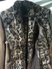 ELEGANT MANTEAU IMPER DOUBLE MOTIF PANTHERE-NEUF&TRES CHIC -42/44- style MONACO