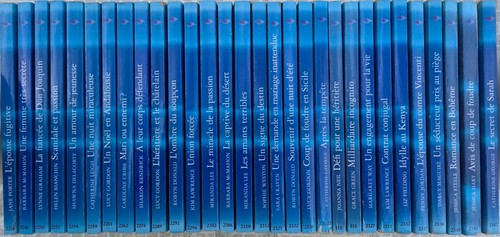 Lot livres harlequin - de, 30