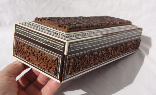 Coffret anglo indien - coffret, anglo-indien