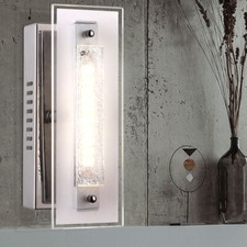 Applique Murale Lumière pour Salle à Manger Miroir Verre Interrupteur Mobile LED