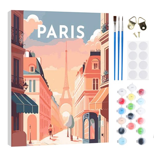 Paris peinture par numéros - paris,