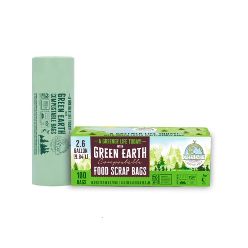 Green earth compostable small - compostable,