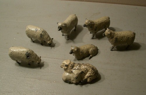 Britains lot moutons plomb - moutons,