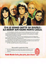 PUBLICITE ADVERTISING  1980