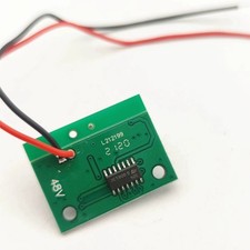 Élégant panneau d'affichage de puissance de vélo électrique pour boîte de b