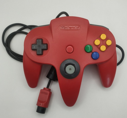 Manette nintendo rouge - 64,