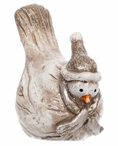 Figurine oiseau céramique - en,