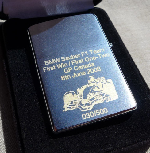Zippo bmw sauber team - bmw,