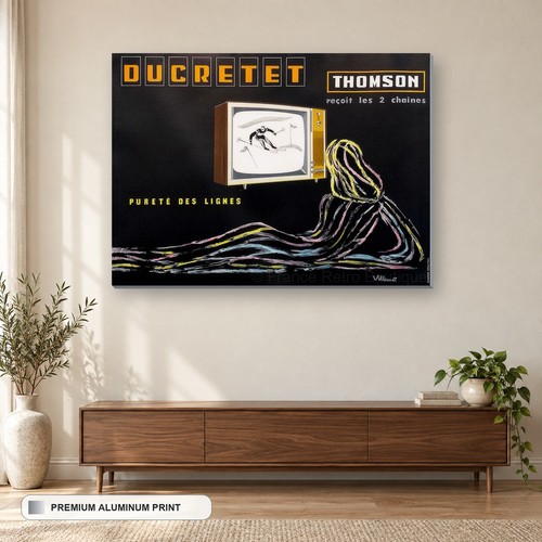 Tableau aluminium ducretet - tableau,