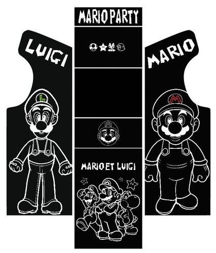 Stickers borne arcade mame - (mame, ou