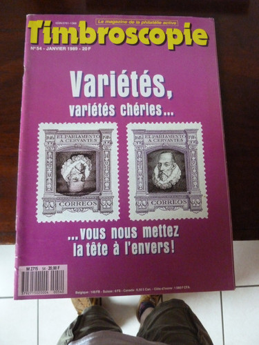 Timbroscopie 54 janvier - timbroscopie, n°