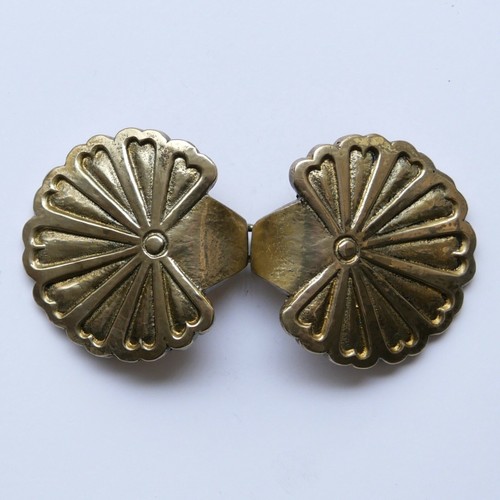Boucle bronze doré art - -,