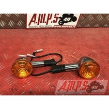 Paire de clignotant bullet chromé