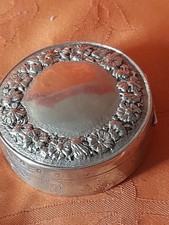boîte a pilule  en argent