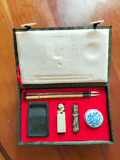 COFFRET COMPLET ECRITURE CALLIGRAPHIE CHINOISE