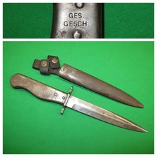 GERMAN ERSATZ TRENCH KNIFE G